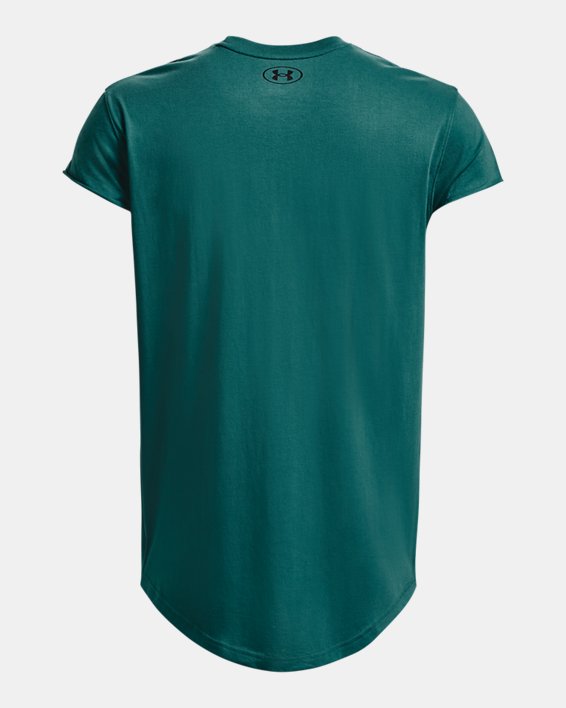 Men's Project Rock Cap Sleeve T-Shirt, Green, pdpMainDesktop image number 5